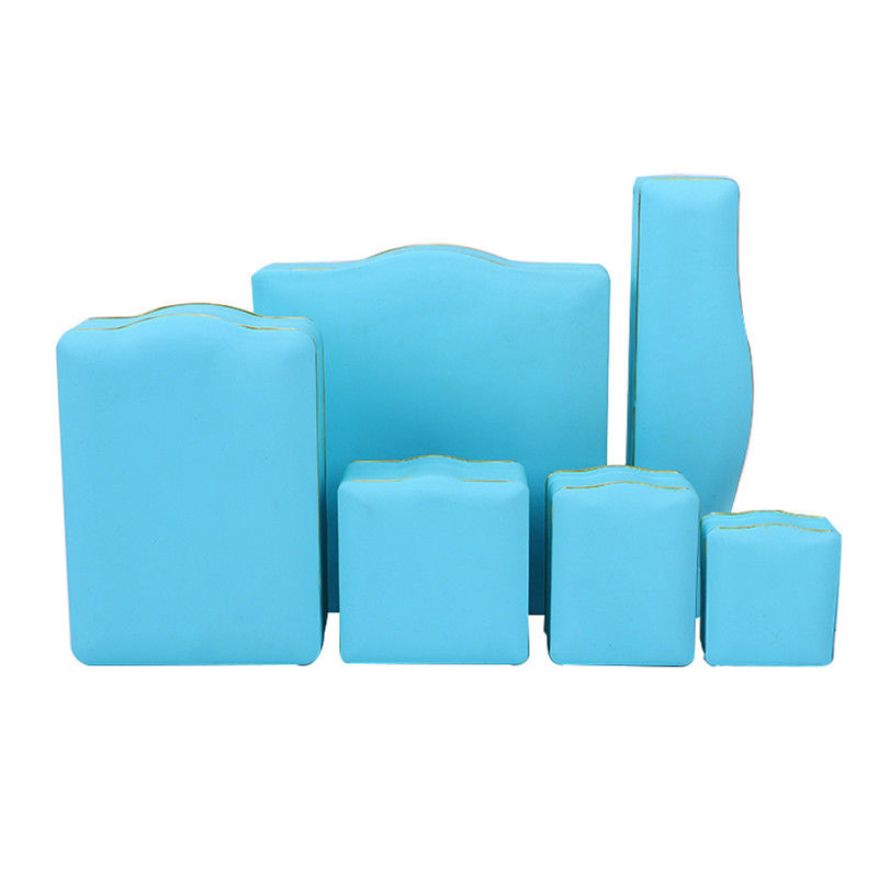 Luxury Elegant Customized Leather Jewelry Box for Necklace and Earring Packaging