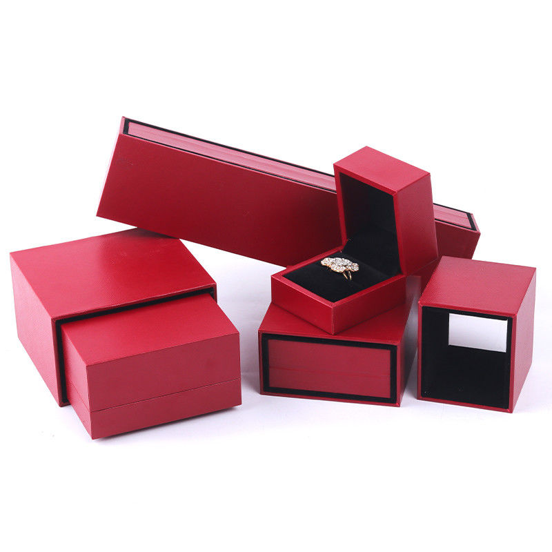 Customized Size cardboard jewelry box , Jewelry Paper Box Set Packaging