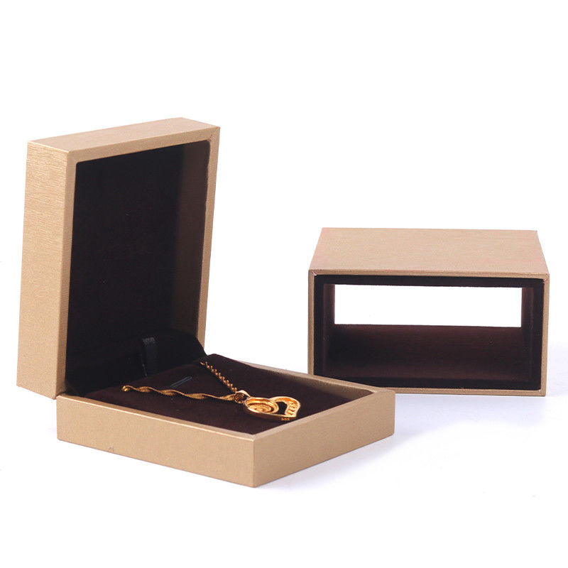 Customized Size cardboard jewelry box , Jewelry Paper Box Set Packaging