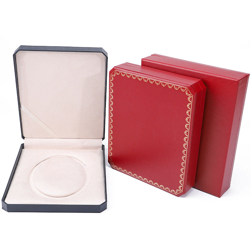 Cardboard brand jewellery box packaging handmade Paper jewelry Box for Necklace