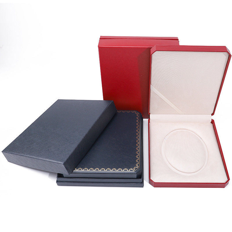 Cardboard brand jewellery box packaging handmade Paper jewelry Box for Necklace
