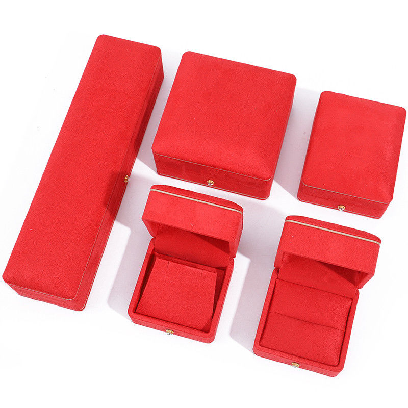 Newest Style Customized Size Velvet Jewelry Packaging Box for Bracelet Necklace Ring