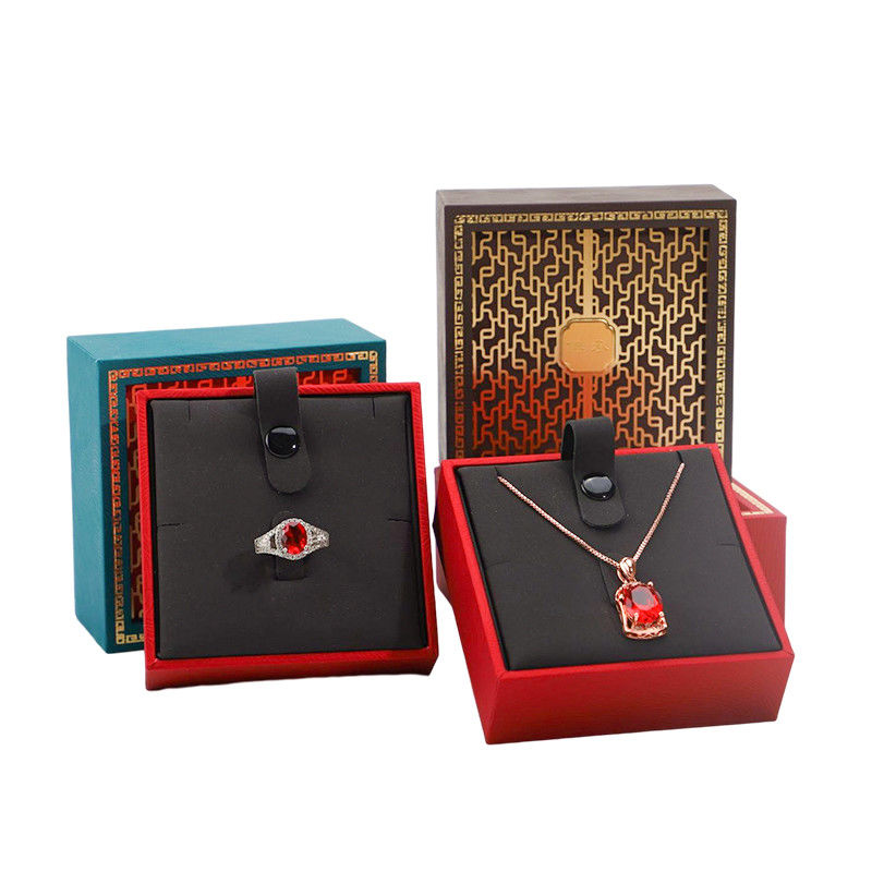 Elegant Customized Drawer Jewelry Packaging Box For Necklaces And Bracelets