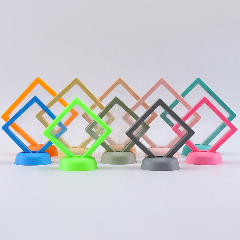 Multiple Colors Suspension Jewelry Display Box With Transparent PE Film