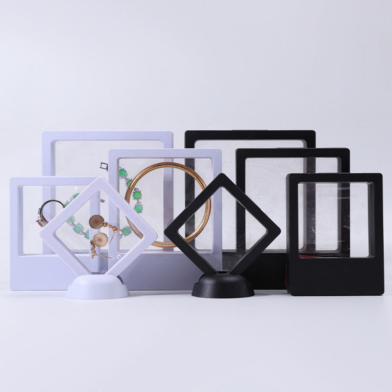 Multiple Sizes Square Plastic PE Film Jewelry Protector Ornament Storage Case