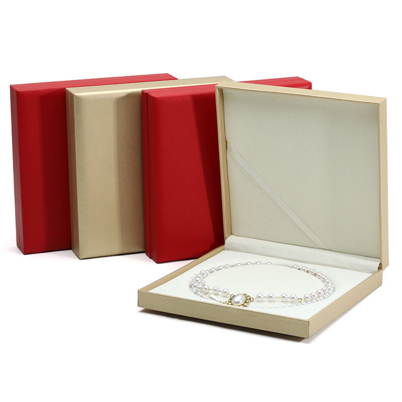 Tasteful Multi-Function PU Leather Jewelry Packaging Organizer for Pearl Pendant