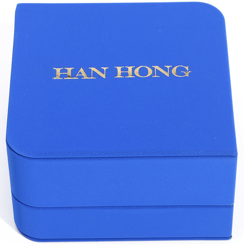 Diamond Arc-Shaped Sleek Faux Leather Jewelry Storage Box Luxury Packaging
