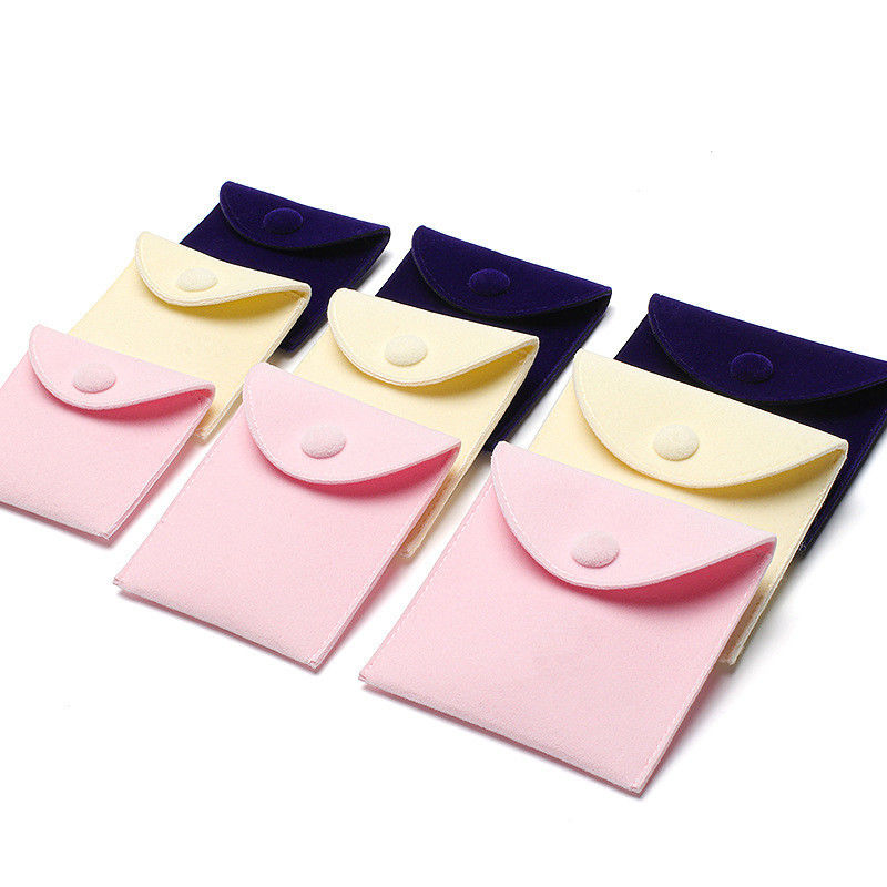 Supple Mini Velvet Jewelry Storage Bag Pouch For Ear Studs Rings Bracelet