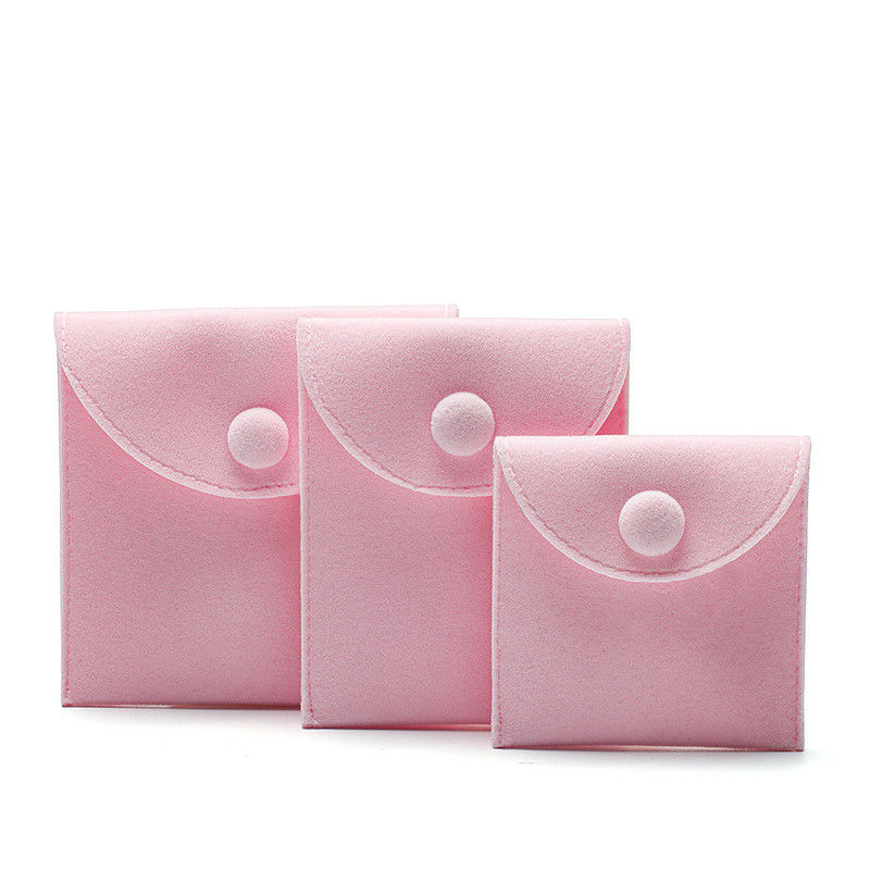 Supple Mini Velvet Jewelry Storage Bag Pouch For Ear Studs Rings Bracelet