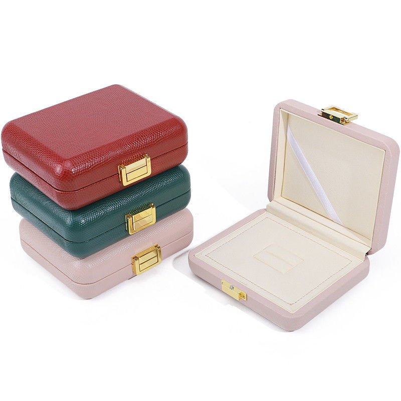Floating Effect High-End PU Leather Jewelry Storage Case for Ring Ear Studs