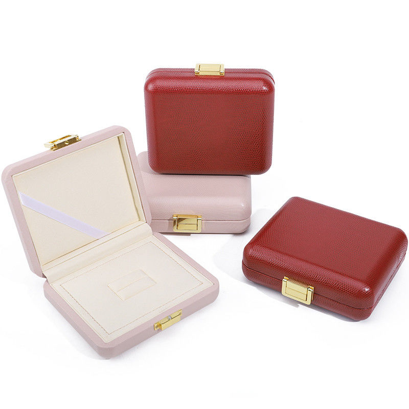 Floating Effect High-End PU Leather Jewelry Storage Case for Ring Ear Studs