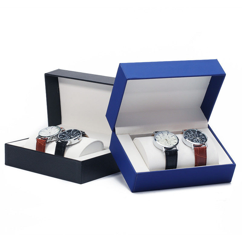 Multi Function Dual Pack Hard Paper Watch Box DustProof Luxury Packaging Case