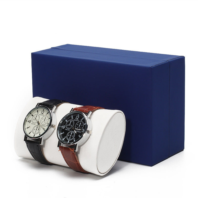 Multi Function Dual Pack Hard Paper Watch Box DustProof Luxury Packaging Case