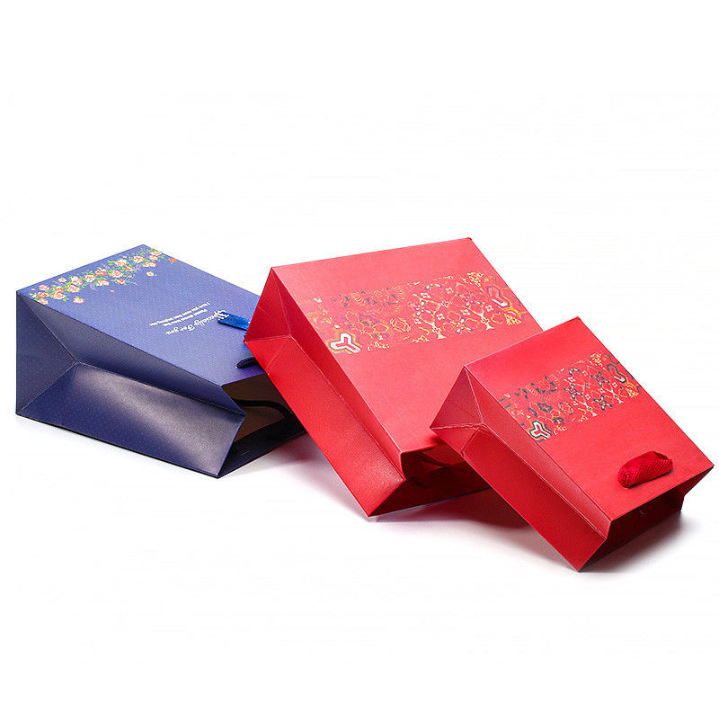 Spacious Space Hard Cardboard Paper Tote Bag for Jewelry Box Gift Packaging