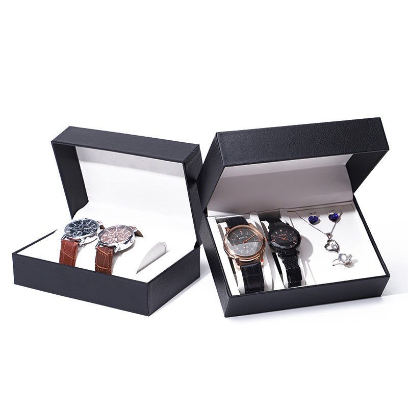 Large Capacity Hard Paper Watch Box Sturdy Jewelry Storage Case Multi Function