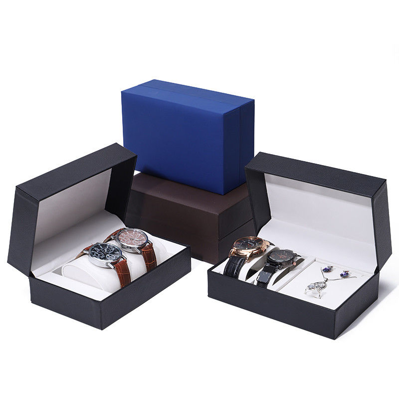 Large Capacity Hard Paper Watch Box Sturdy Jewelry Storage Case Multi Function
