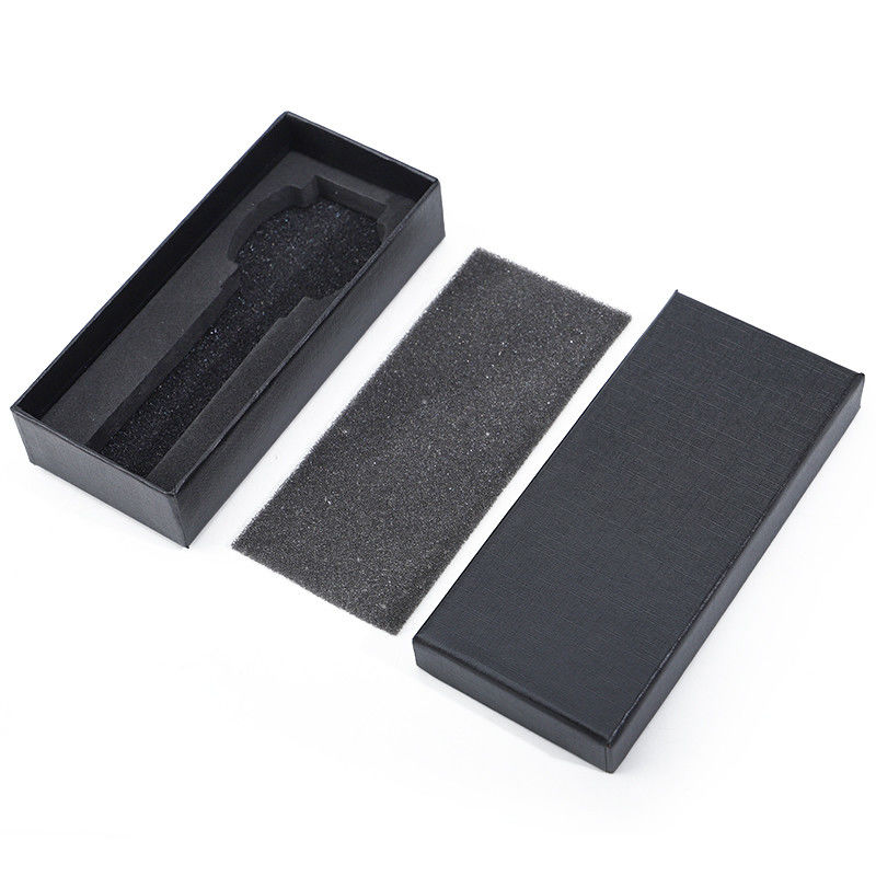 Linen Texture Noble Soft PU Leather Watch Packaging Case Luxury Storage Box