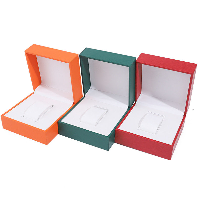 Supple Dirt-Resistant PU Leather Watch Packaging Box Sleek Luxury Storage Case