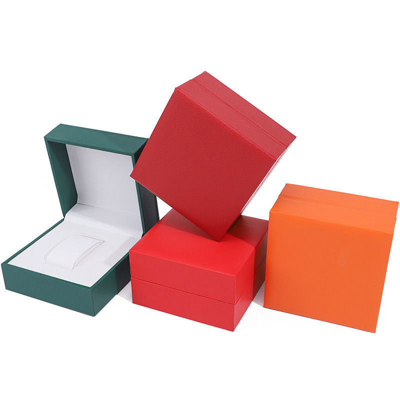 Supple Dirt-Resistant PU Leather Watch Packaging Box Sleek Luxury Storage Case