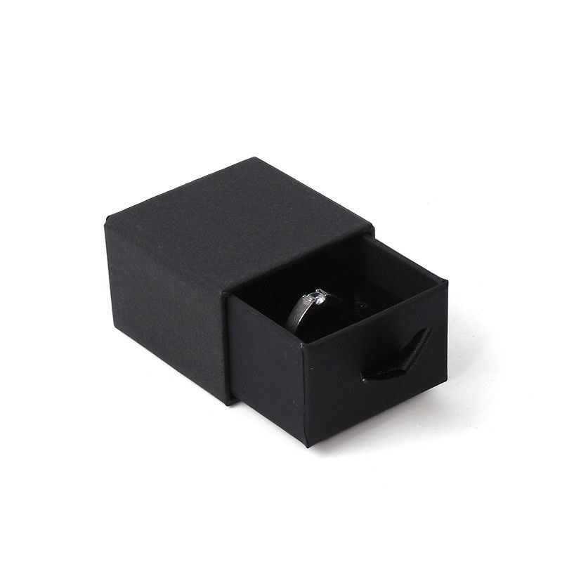 Rectangular jewellery Box Eco Friendly square paper pink drawer Jewelry Box