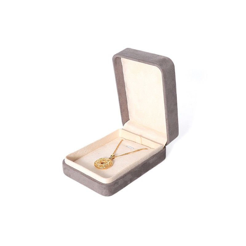 Premium Gray Jewellery Packaging Box Custom Hign End Big Jewelry Set Necklace Bracelet Earrings Ring Packaging