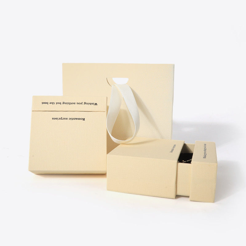 China manufacturing wholesale high quality Necklace Earring Bracelet ring box Jewellery packaging Personalized Custom Eco Friendly Cardboard Paper Drawer Jewelry Box with logo