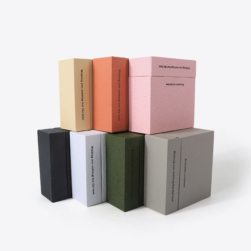 China manufacturing wholesale high quality Necklace Earring Bracelet ring box Jewellery packaging Personalized Custom Eco Friendly Cardboard Paper Drawer Jewelry Box with logo