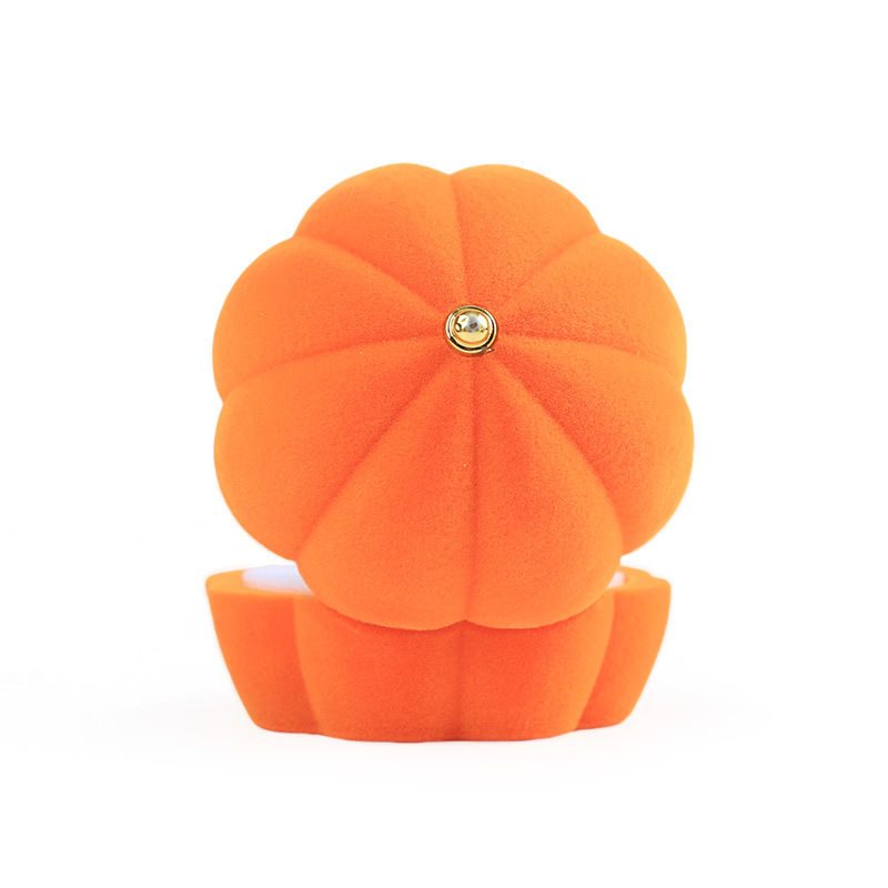 customised premium personalized velvet ring box jewelry packaging for Halloween