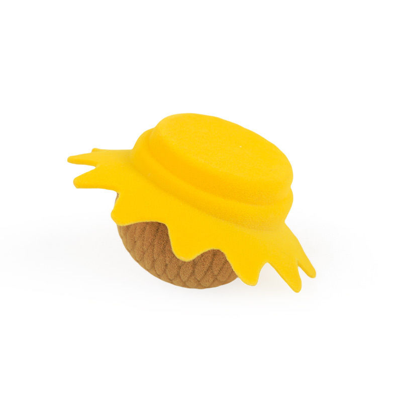 personalized  hign quality sunflower velvet yellow jewelry box for ring