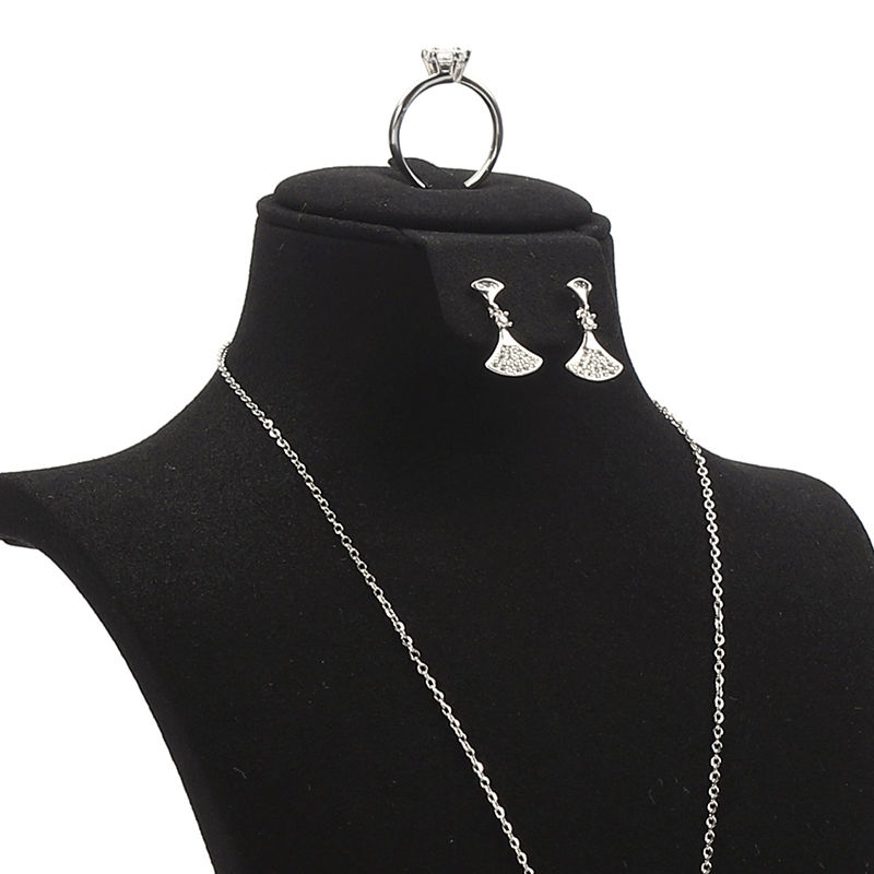High End Jewellery Mannequin Custom black Jewelry Stand Display Jewelry Mannequin
