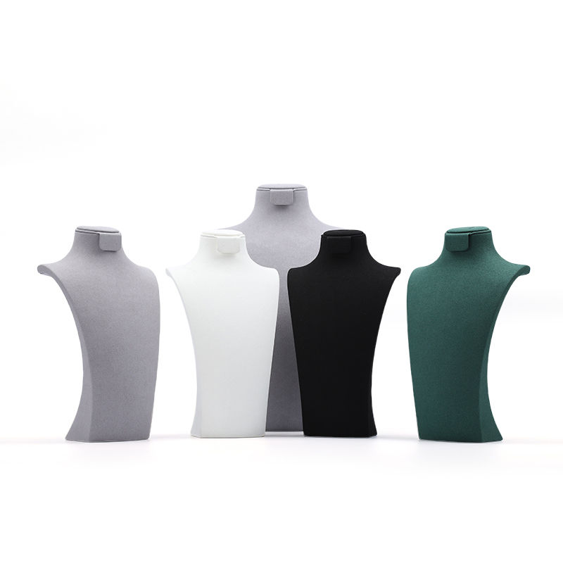 High End Jewellery Mannequin Custom green Jewelry Stand Display Jewelry Mannequin