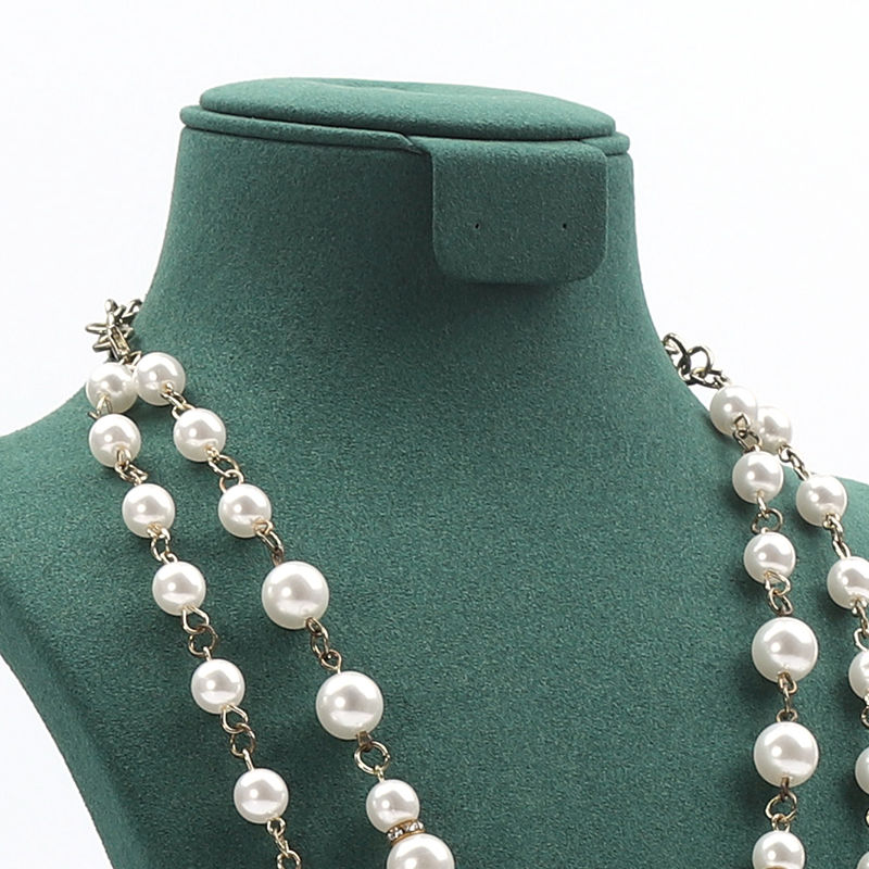 High End Jewellery Mannequin Custom green Jewelry Stand Display Jewelry Mannequin