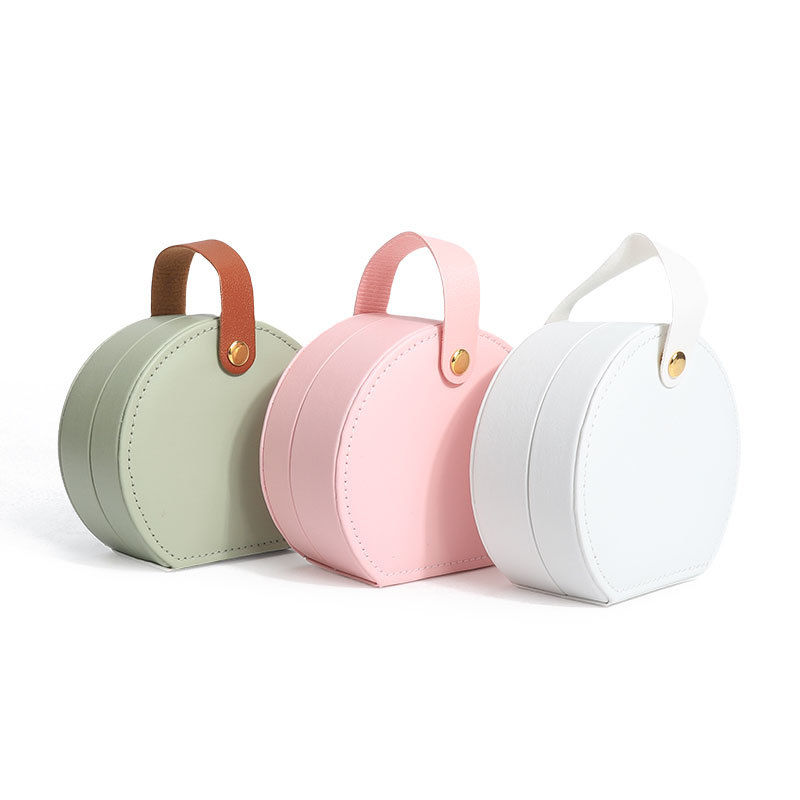 OEM ODM Leather Organizer Storage Jewelry Travel Box Custom Jewellery gift Box