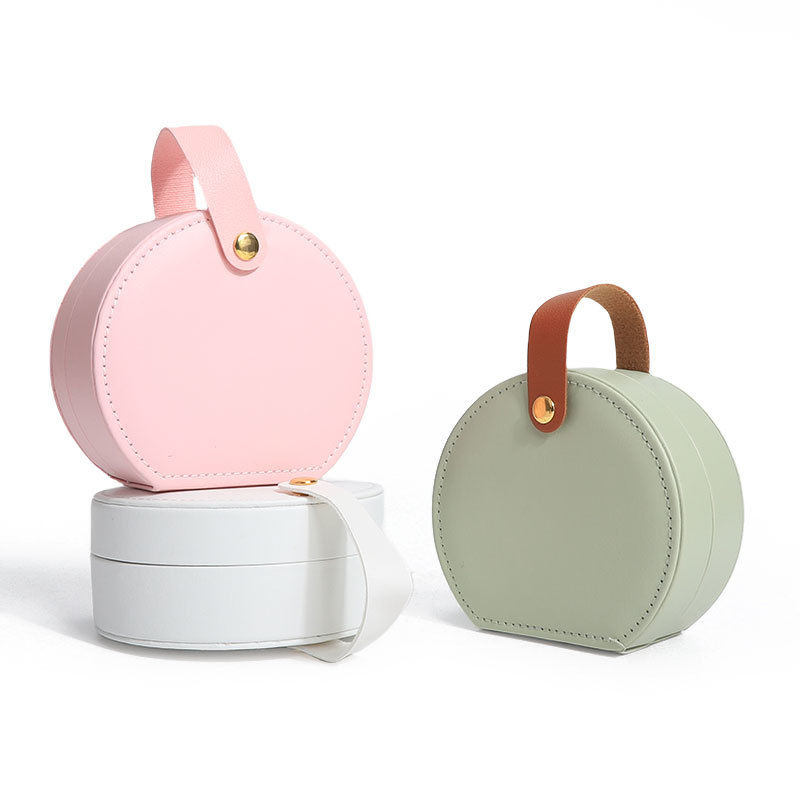 OEM ODM Leather Organizer Storage Jewelry Travel Box Custom Jewellery gift Box