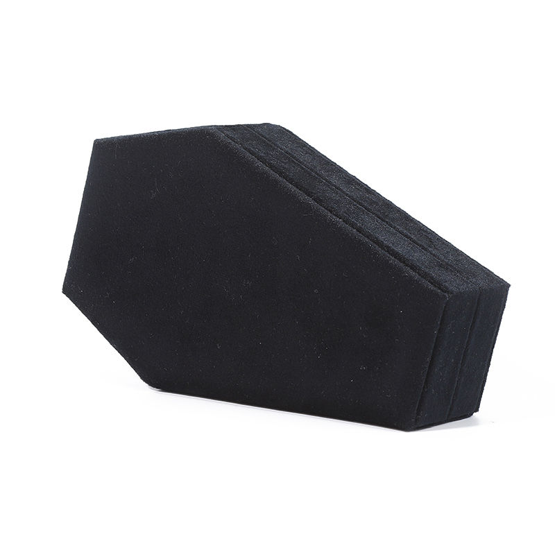 Custom Organizer Storage black velvet Jewelry Travel Box OEM Christmas jewelry gift box