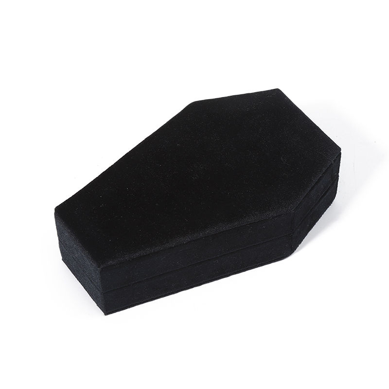 Custom Organizer Storage black velvet Jewelry Travel Box OEM Christmas jewelry gift box