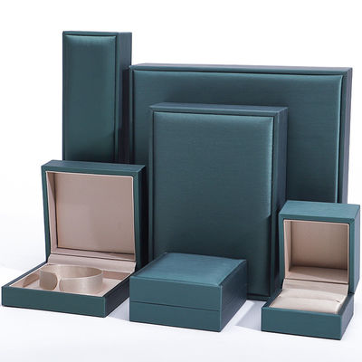 Double Layer Pu Leather Jewelry Box , Jewelry Storage Case Abrasion Proof Customizable