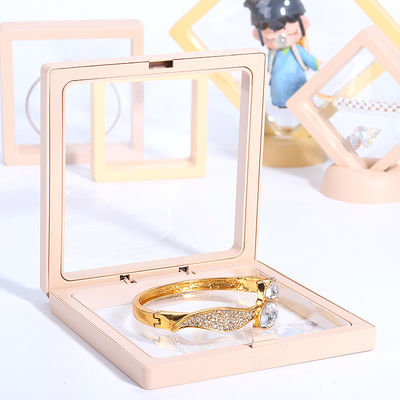 Jewelry PE Membrane Suspension Box , Jewelry Display Box Customized Size