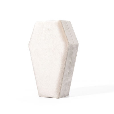 Custom Organizer Storage white velvet Jewelry Travel Box OEM Christmas jewelry gift box